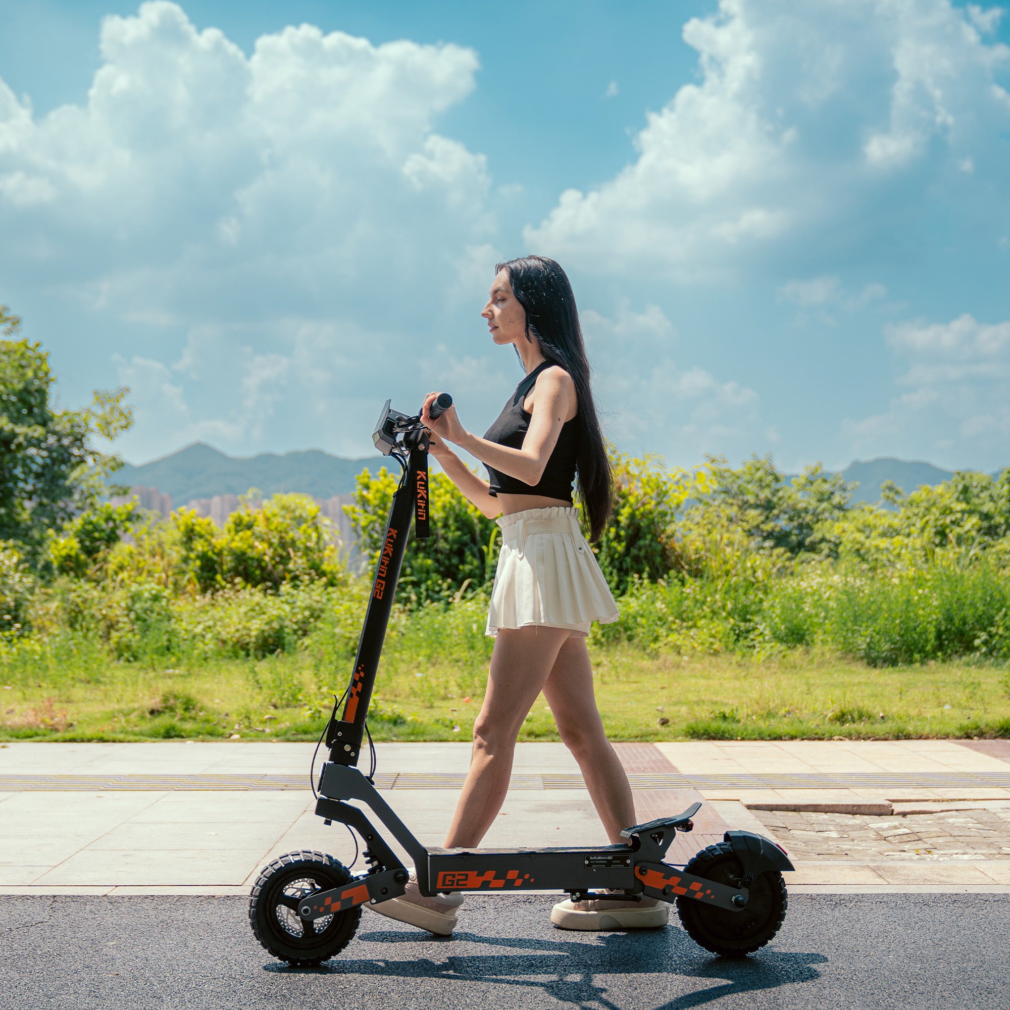 Trottinette électrique kuKirin G2 2025 | Vitesse maximale 45km/h | Autonomie 55km | Moteur 800W