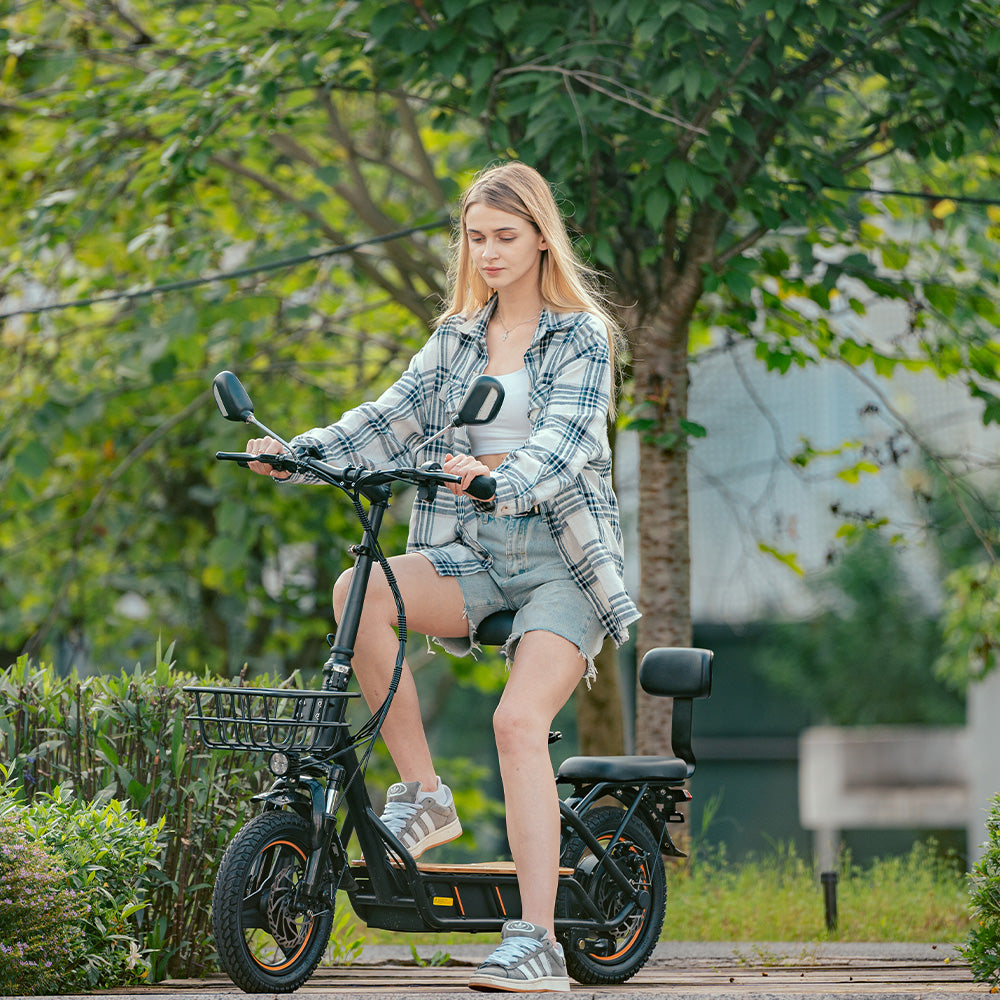 Trottinette électrique vélo kukirin C1 Pro | Vitesse maximale 45km/h | Autonomie 100km | Moteur 500W